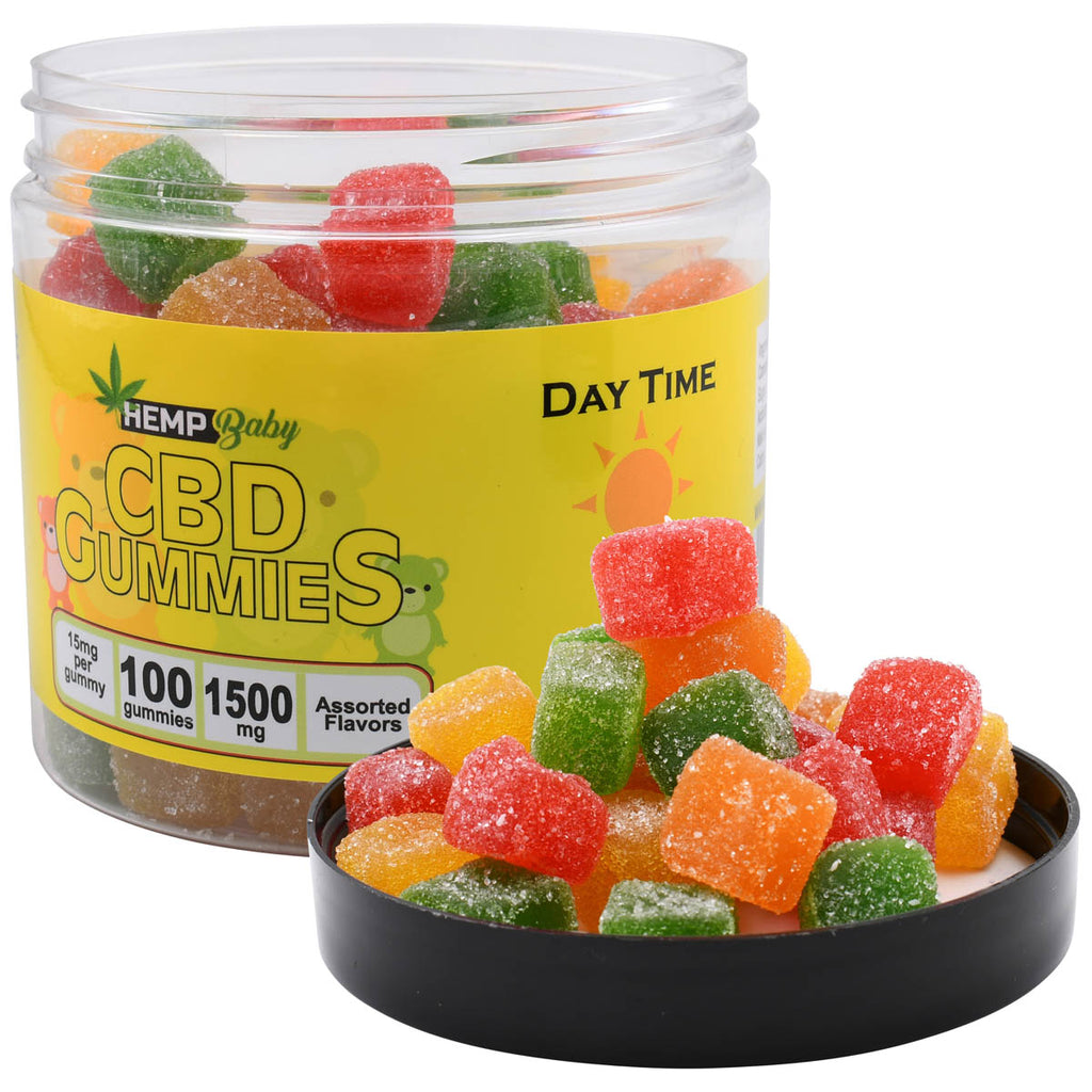 Hemp Baby Daytime High Potency CBD Hemp Gummies - 1500MG - Image 6