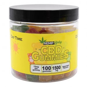Hemp Baby Daytime High Potency CBD Hemp Gummies - 1500MG