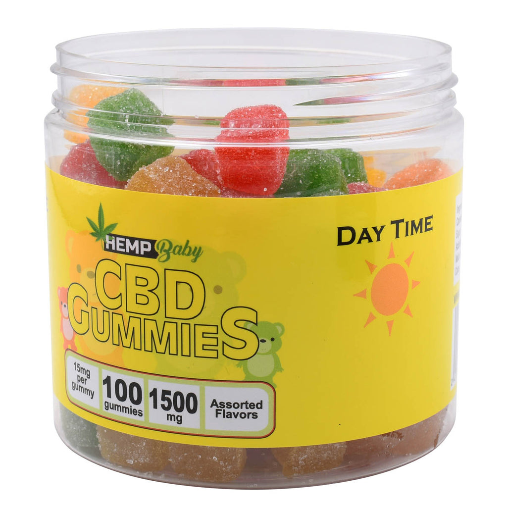 Hemp Baby Daytime High Potency CBD Hemp Gummies - 1500MG - Image 3