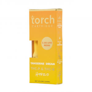 TORCH - LIVE RESIN THCP & THCB 2.2GRAM CARTRIDGE - Tangerine Dream (Hybrid)