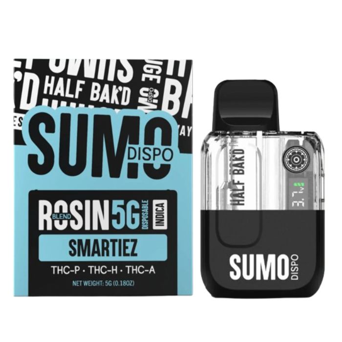 Half Bak’d Sumo Rosin Blend THC-P THC-H THC-A Disposable – 5G