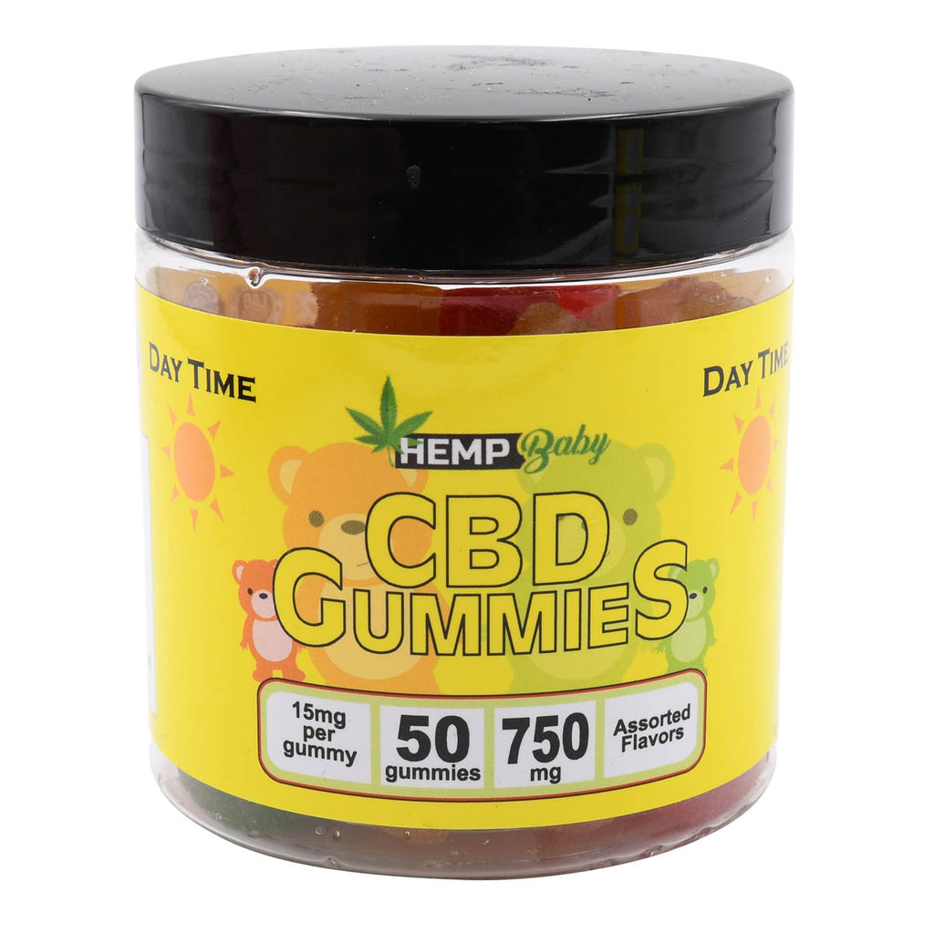 Hemp Baby Daytime High Potency CBD Hemp Gummies - 750MG