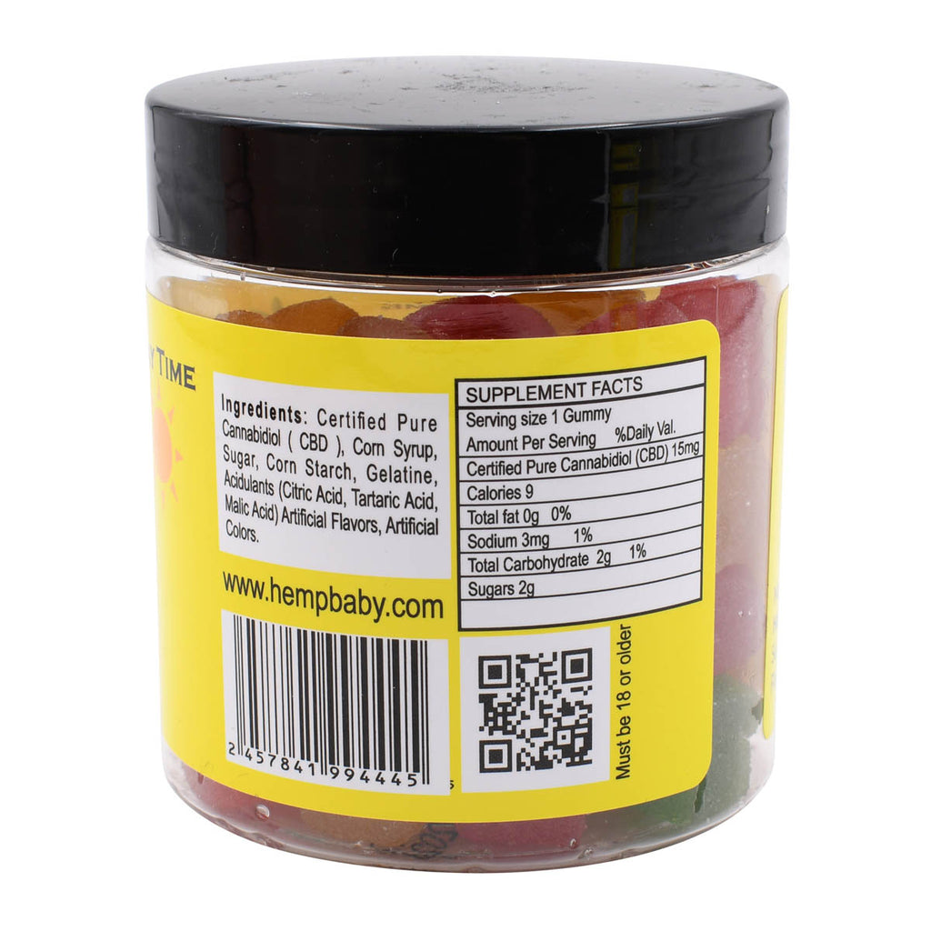 Hemp Baby Daytime High Potency CBD Hemp Gummies - 750MG - Image 3