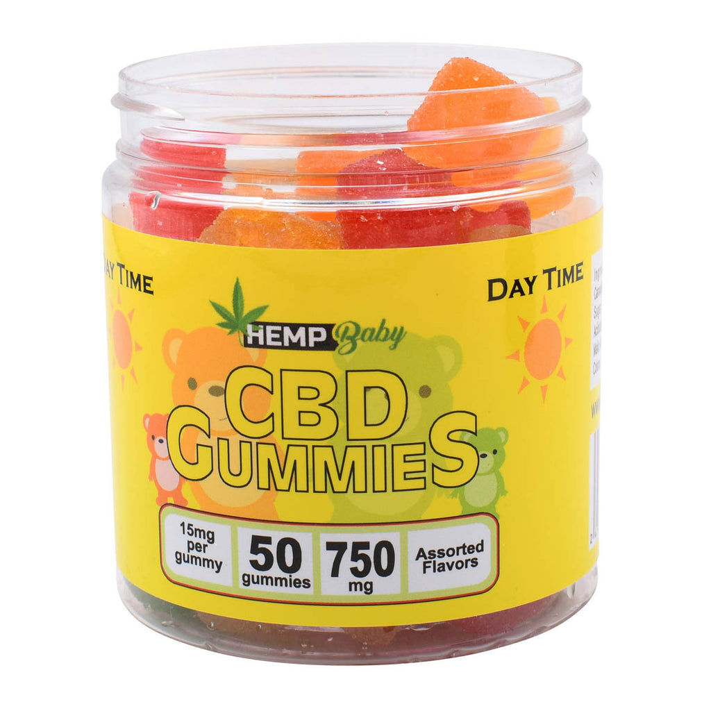 Hemp Baby Daytime High Potency CBD Hemp Gummies - 750MG - Image 5