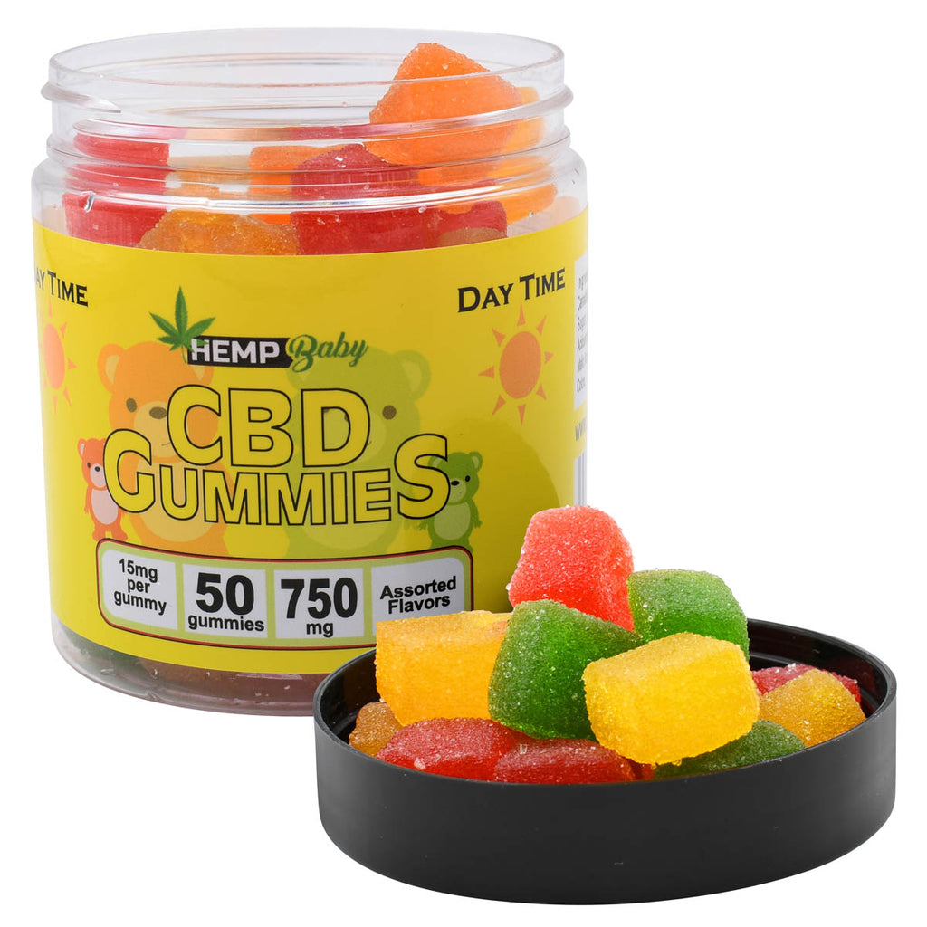 Hemp Baby Daytime High Potency CBD Hemp Gummies - 750MG - Image 6