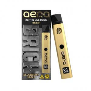 Alternative view of AERA THC Brick Live Rosin Disposables 2G