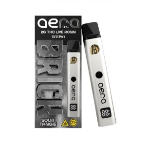 Alternative view of AERA THC Brick Live Rosin Disposables 2G