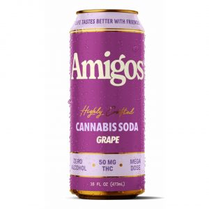 Amigos THC Cannabis Soda 50MG-1CT - Image 3