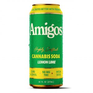 Alternative view of Amigos THC Cannabis Soda 50MG-1CT
