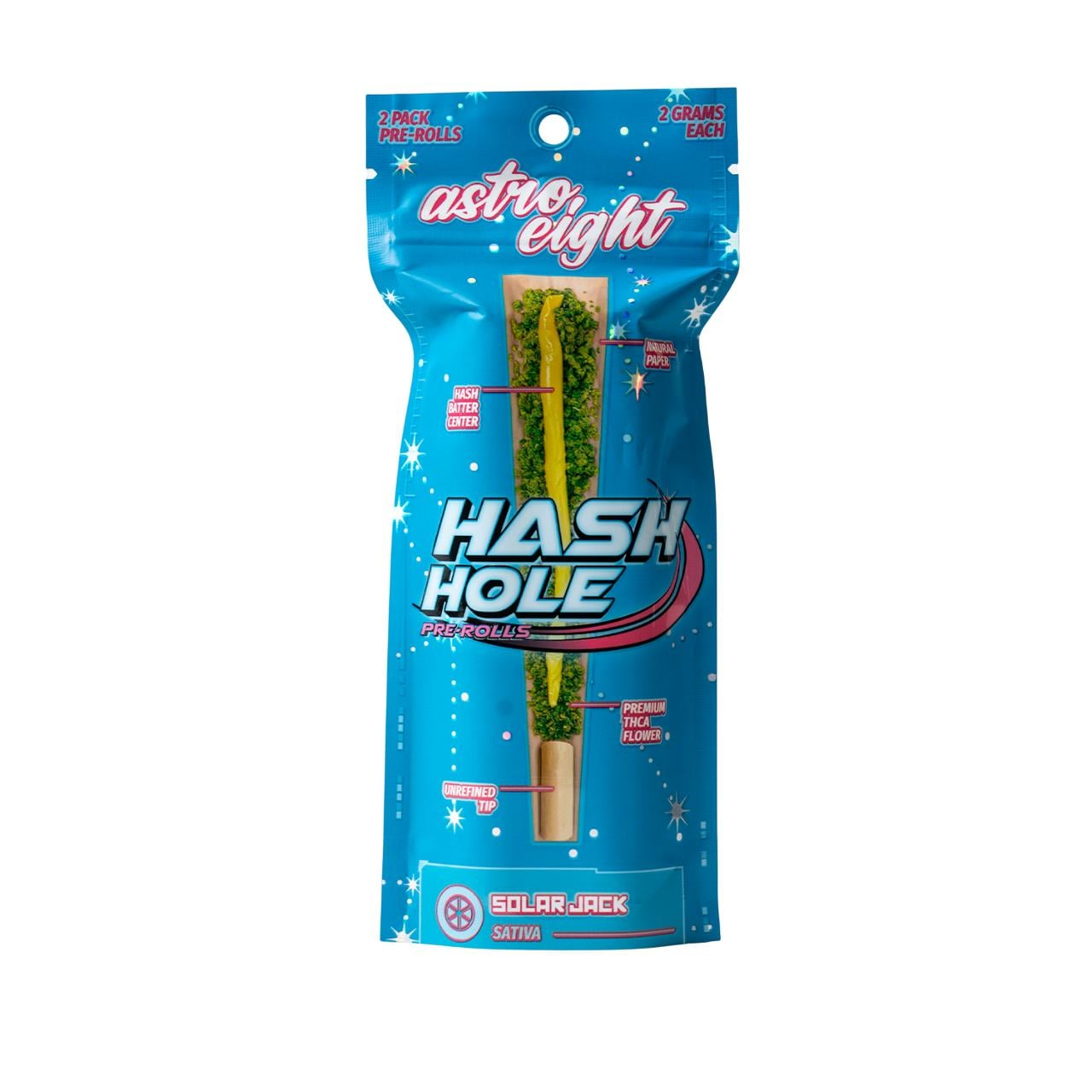 Astro Eight Hash Hole THC-P Pre Roll ? 2PK - Image 5