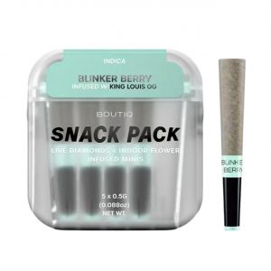 BOUTIQ THC-A Infused 0.5G Mini Pre-Rolls 5CT - Image 21