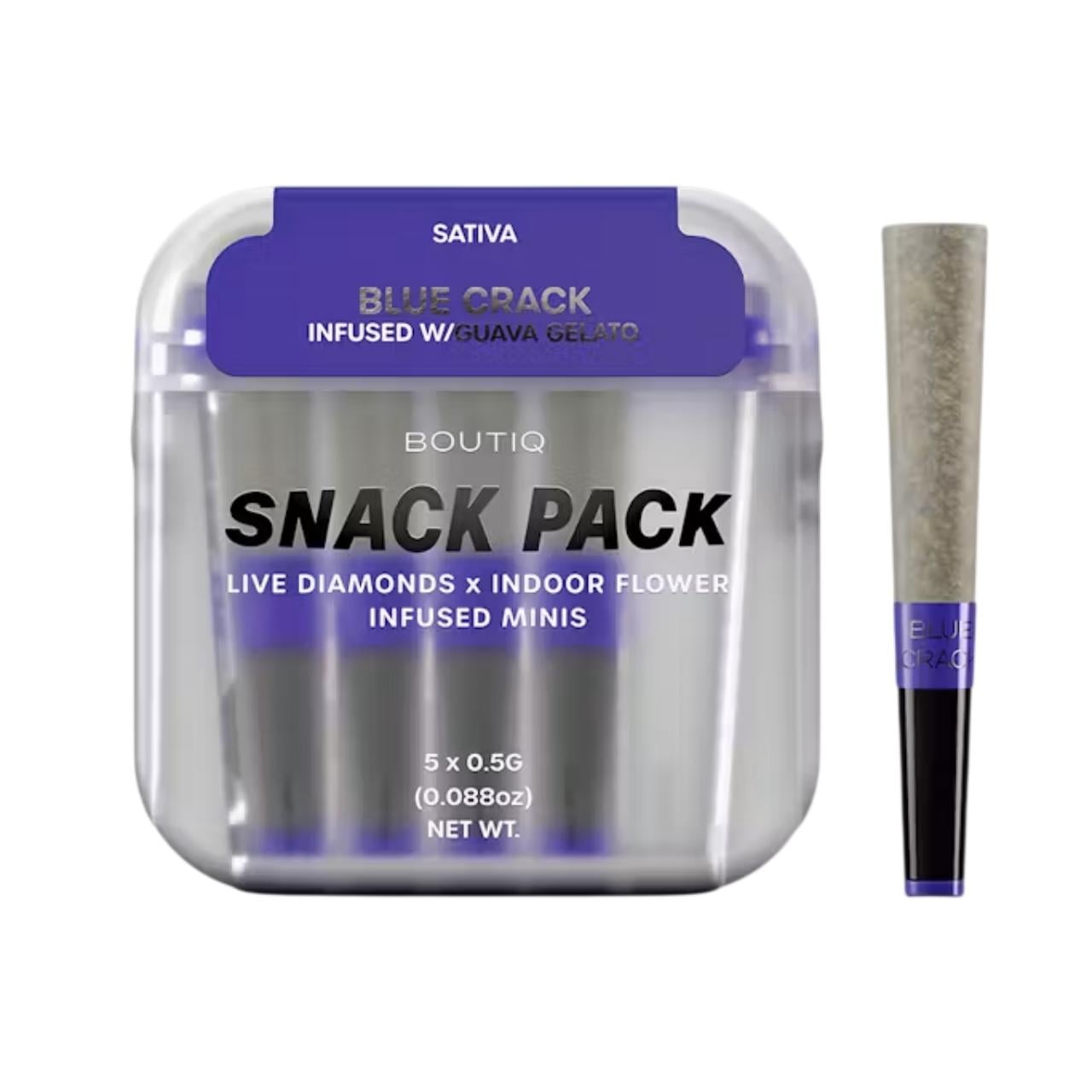 BOUTIQ THC-A Infused 0.5G Mini Pre-Rolls 5CT - Image 30