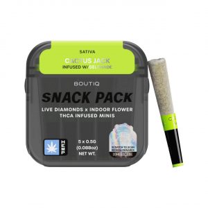 Alternative view of BOUTIQ THC-A Infused 0.5G Mini Pre-Rolls 5CT
