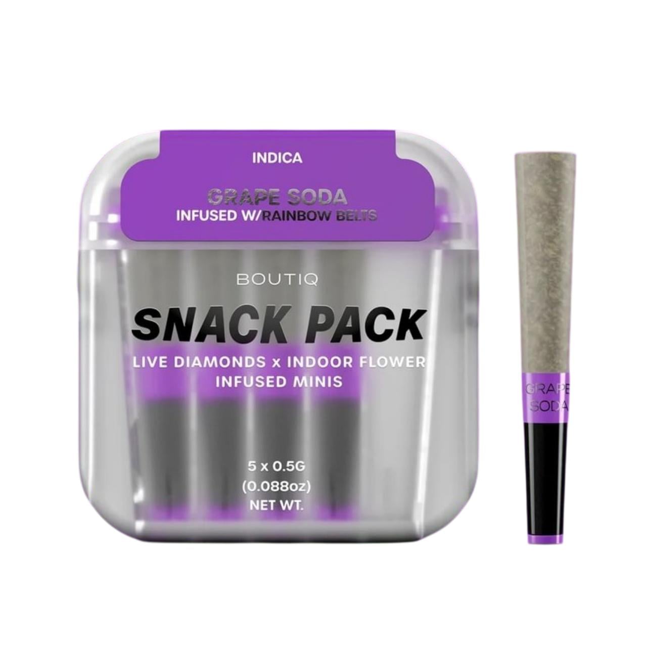 BOUTIQ THC-A Infused 0.5G Mini Pre-Rolls 5CT - Image 18