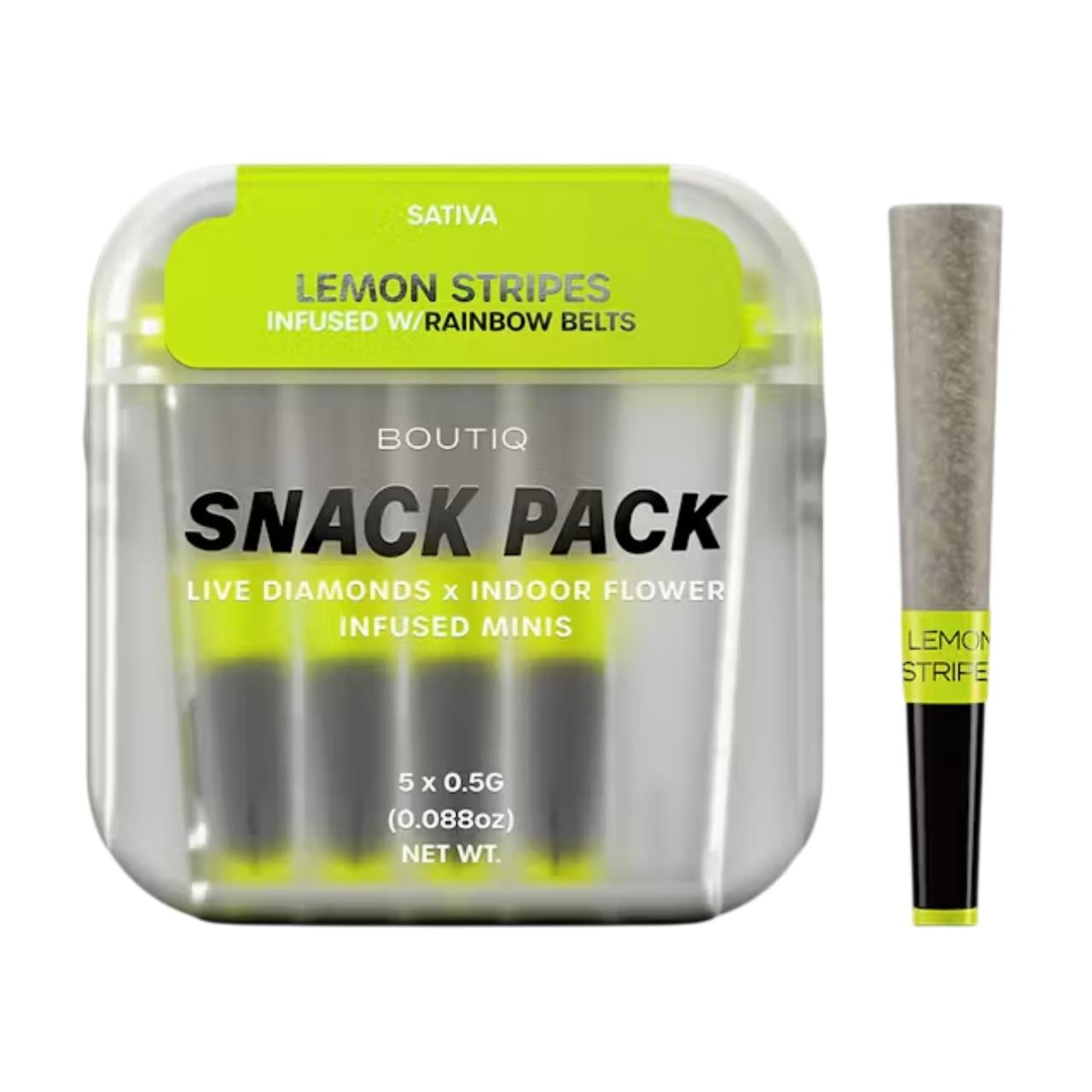 BOUTIQ THC-A Infused 0.5G Mini Pre-Rolls 5CT - Image 24