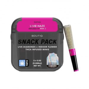 BOUTIQ THC-A Infused 0.5G Mini Pre-Rolls 5CT - Image 5