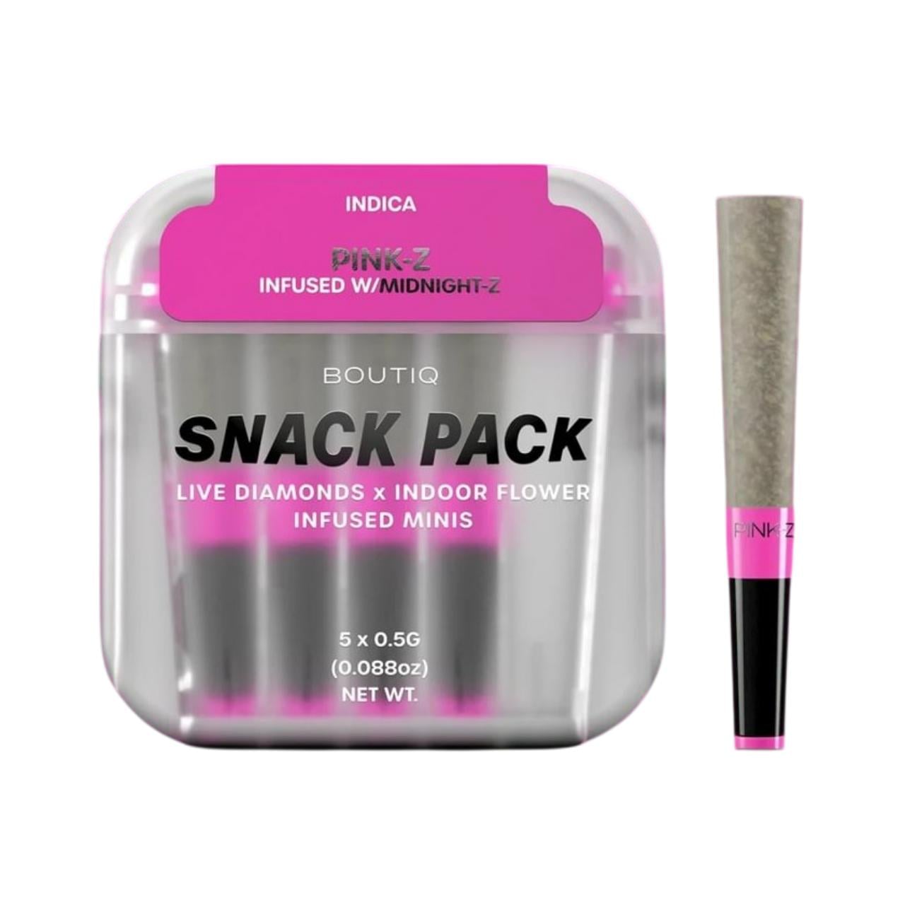 BOUTIQ THC-A Infused 0.5G Mini Pre-Rolls 5CT - Image 13