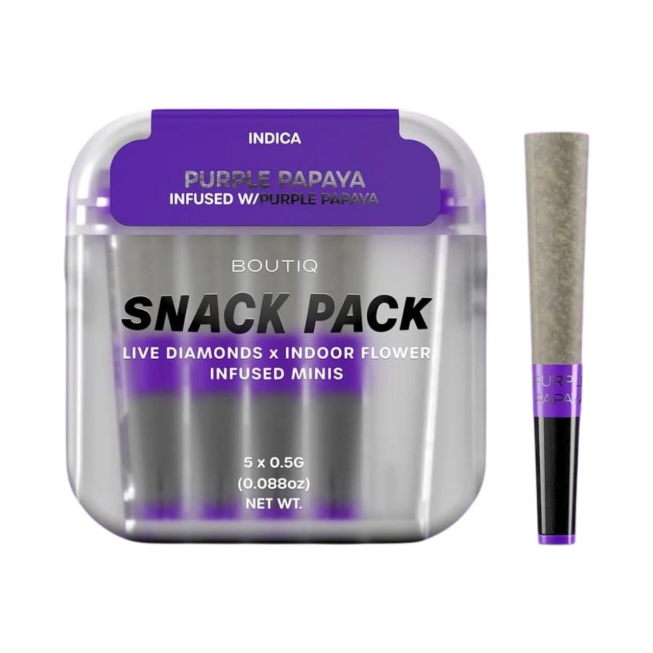 BOUTIQ THC-A Infused 0.5G Mini Pre-Rolls 5CT - Image 12