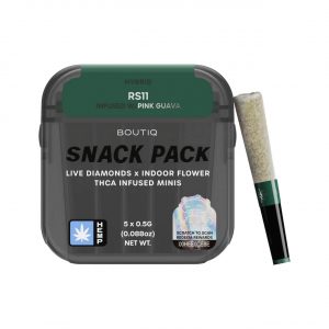 BOUTIQ THC-A Infused 0.5G Mini Pre-Rolls 5CT - Image 7