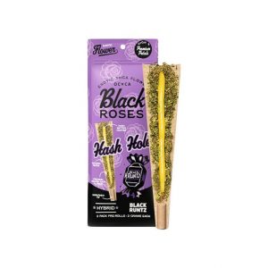 Black Roses Hash Hole Prerolls 2G – 2CT - Image 3