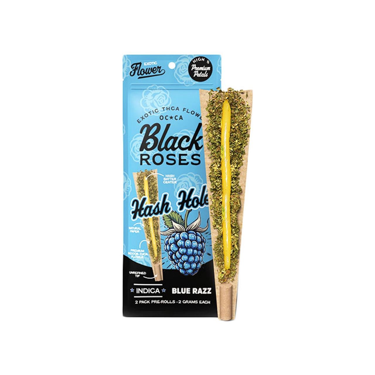 Black Roses Hash Hole Prerolls 2G – 2CT - Image 3
