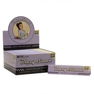 Blazy Susan Purple Rolling Papers 1PK