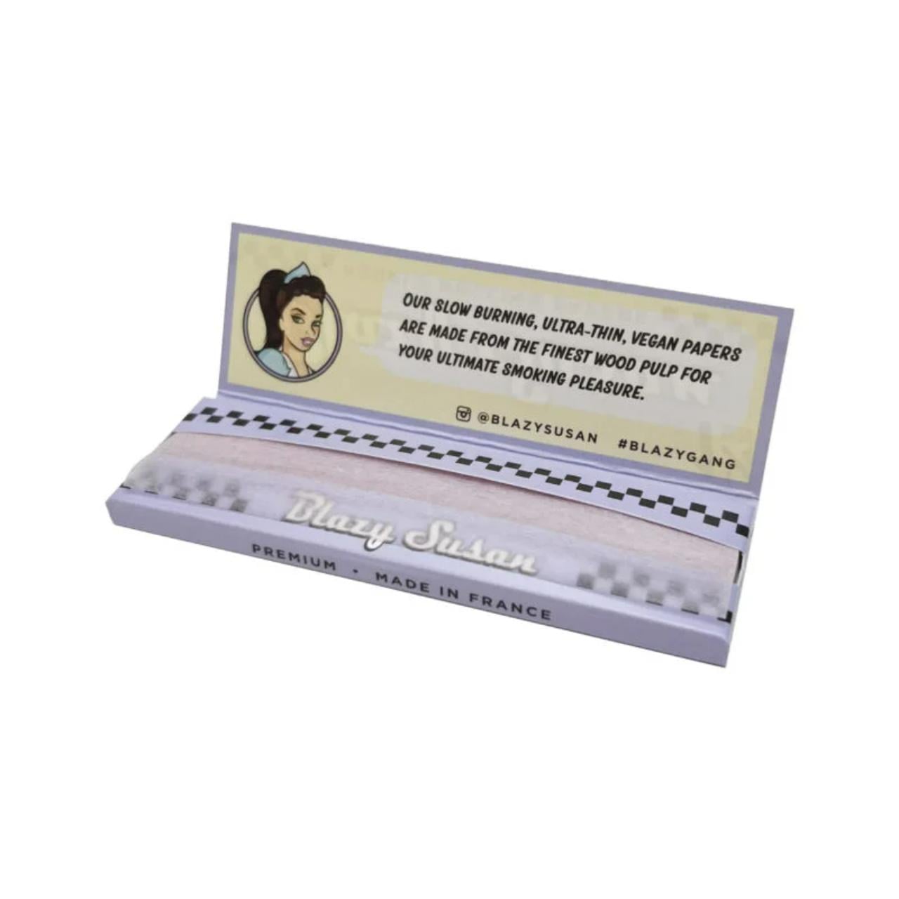 Blazy Susan Purple Rolling Papers 1PK - Image 3