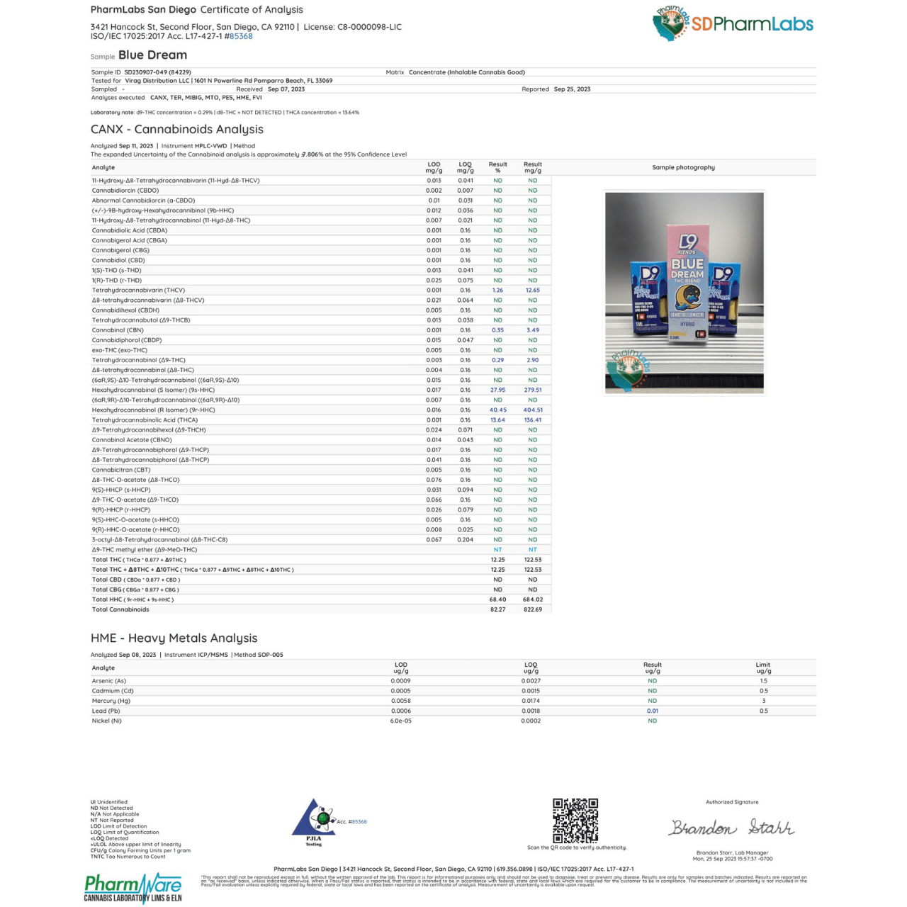 D9-HI Delta 9 Premium Cartridge Blends - Image 3