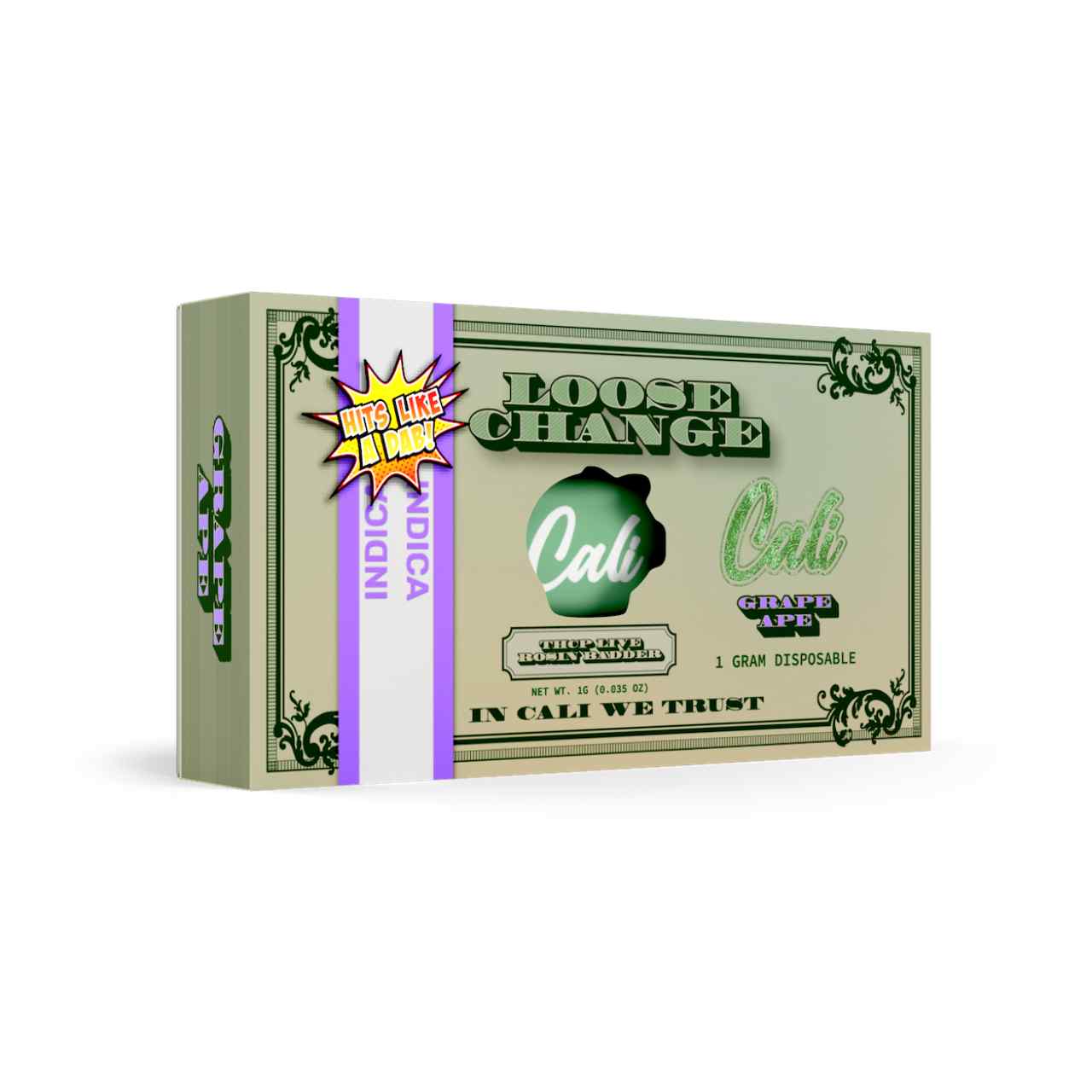 Cali Extrax Loose Change THC-P Live Rosin Badder Disposable ? 1G - Image 4
