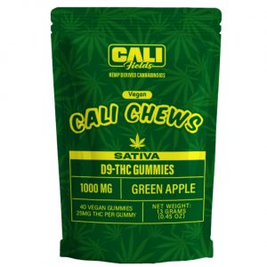 Cali Fields Vegan Cali Chew Gummies 1000MG-40CT