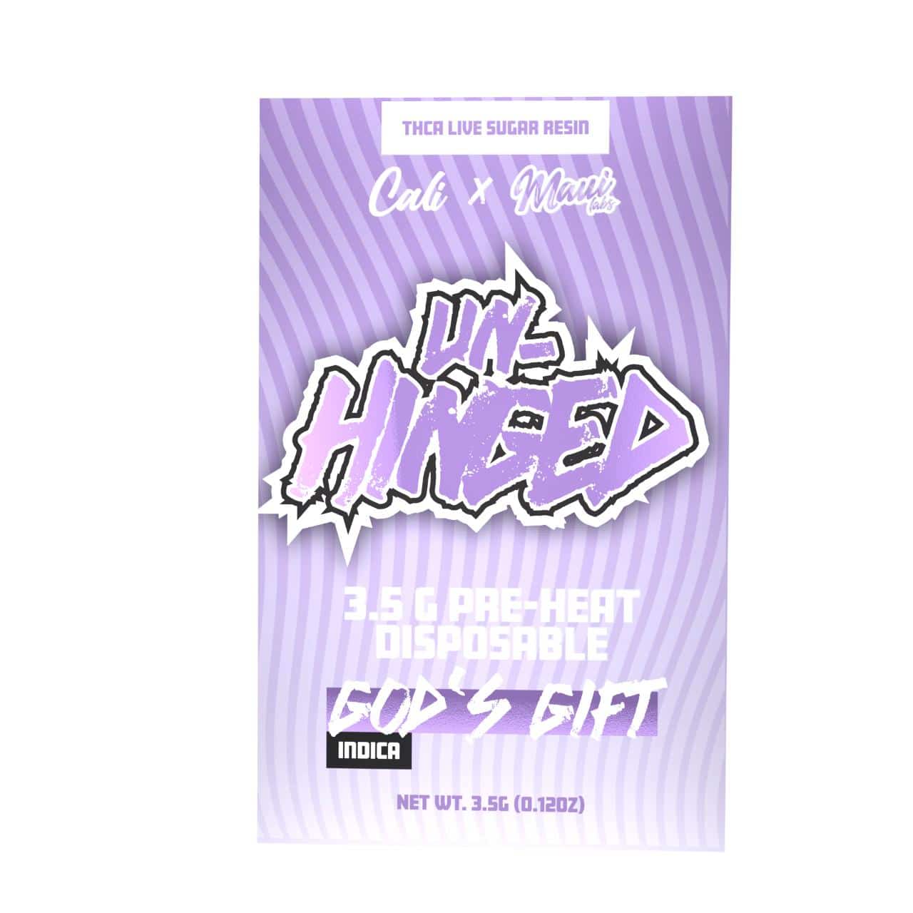 Cali X Unhinged Pre-Heat Disposable 3.5G - Image 4