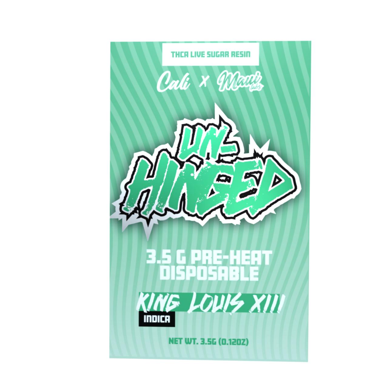 Cali X Unhinged Pre-Heat Disposable 3.5G - Image 6