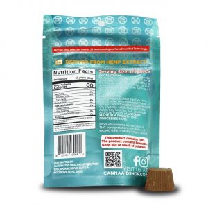 Alternative view of CannaAid D9/THC 150MG Peanut Butter Cup Bag