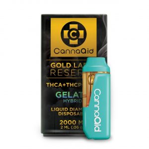 Alternative view of CannaAid THCA Gold Reserve Blend Disposable 2ML