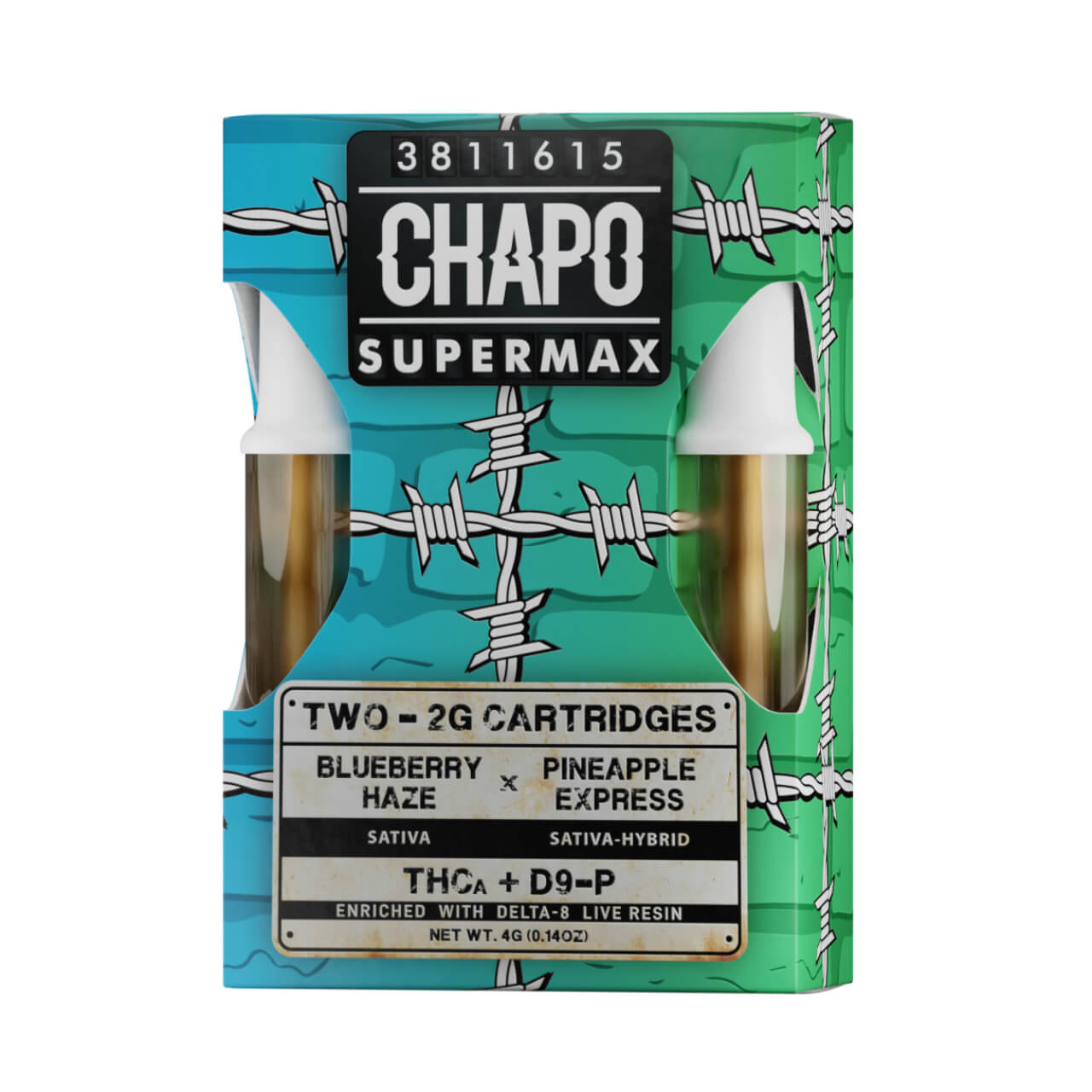 Chapo SuperMax Duo 2G Cartridge - 2PK - Image 2
