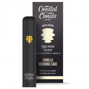 Coastal Clouds High Potency D8+THC Live Resin Disposable 2G