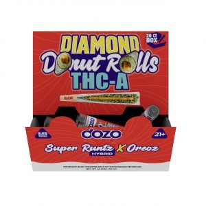 DOZO Diamond Donut THC-A Prerolls 2.25G-20CT