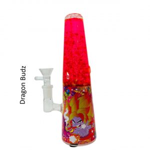 Lava Smoke Glycerin Water Pipe W/Led