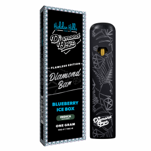 Alternative view of Hidden Hills Club x Diamond Boyz Diamond Bar THC-P/THC-H Disposable – 1G