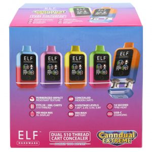 ELF CannDual Extreme 900MAH Battery – 10PK Assorted Colors