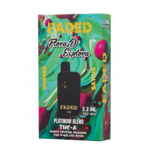 Faded Platinum Blend THC-A THC-P Delta 8 Disposable - 8.8ml - Image 5