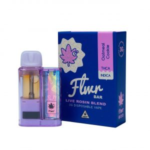 Flwr Bar THCA Live Rosin Blend Disposables 3G - Image 4