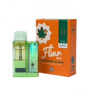 Alternative view of FLWR Bar THCA Live Rosin Disposable 3G