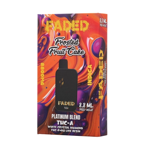 Faded Platinum Blend THC-A THC-P Delta 8 Disposable - 8.8ml - Image 6