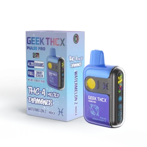 Alternative view of Geek THC-X Pulse Pro THC-A Melted Diamonds Disposable – 4.2G