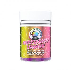 Galaxy Treats Extra Strength D8 2500MG Gummies (20 Count)