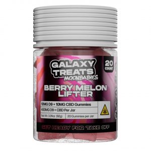 Galaxy Treats Moon Babies D9/CBD Gummies 400MG - Image 3