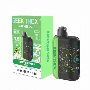 Geek THC-X MAXX OUT CB9A / THC-A Disposable – 7.5G