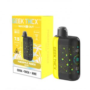 Geek THC-X MAXX OUT CB9A/THC-A/HHC Disposable – 7.5G - Image 5