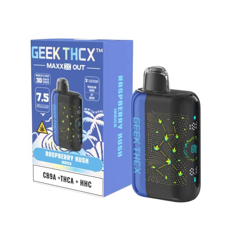 Geek THC-X MAXX OUT CB9A/THC-A/HHC Disposable – 7.5G - Image 4